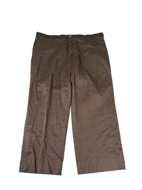 Lee Men's  Total Freedom Straight Fit 38 Waist  Brown Pants